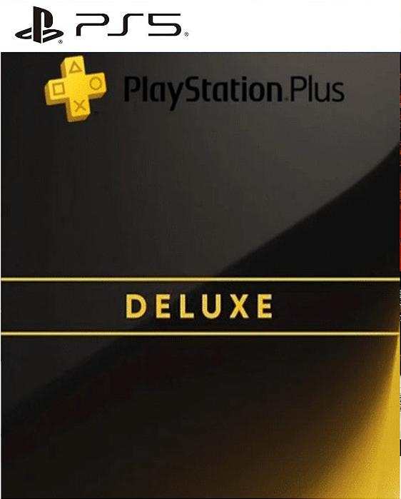 PSN PLUS PREMIUM DELUXE PS5 Psn 12 MESES Mídia Digital