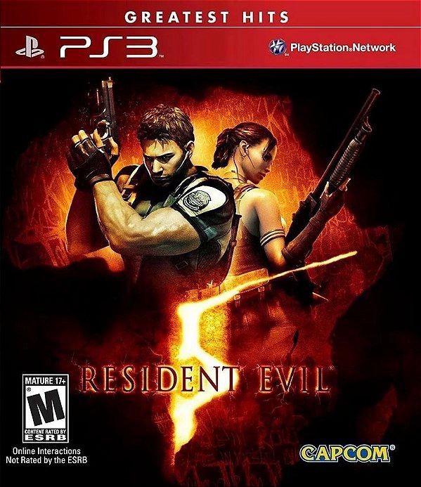 RESIDENT EVIL 5 PS3 MIDIA DIGITAL