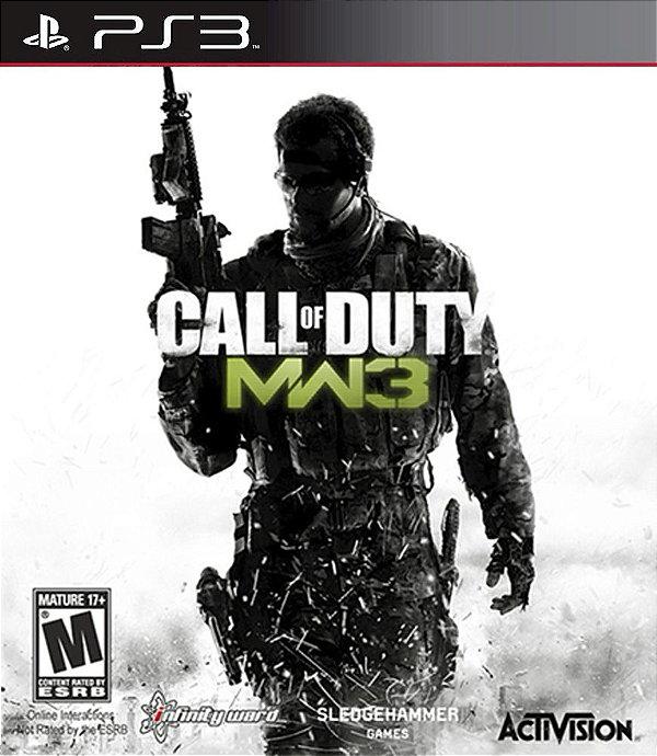 CALL OF DUTY DUTY MODERN WARFARE 3 PS3 MIDIA DIGITAL