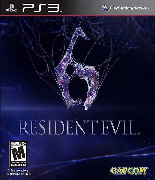 RESIDENT EVIL 6 PS3 MIDIA DIGITAL