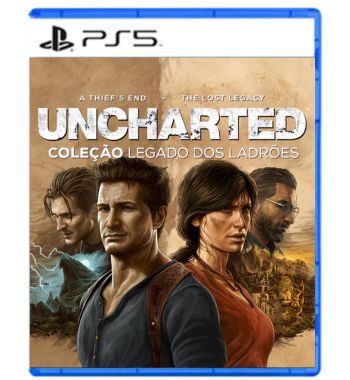 UNCHARTED Coleção Legado dos Ladrões Português PS5 Mídia Digital