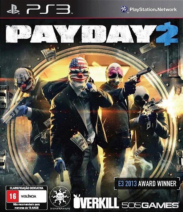 PAYDAY 2 PS3 MIDIA DIGITAL