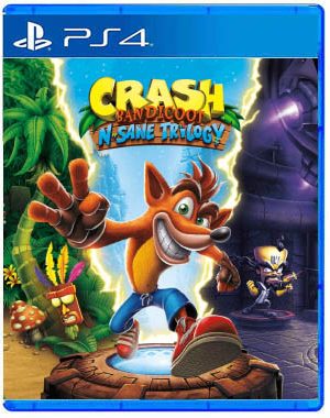 Crash Bandicoot N. sane Trilogy PS4 Mídia Digital