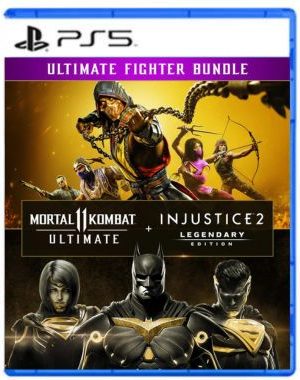 Pacote Mortal Kombat 11 Ultimate + Injustice 2 Ed. Lendária PS5 MÍDIA DIGITAL